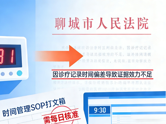 从聊城市某医院的法律纠纷来看医院进行时间管理的必要性